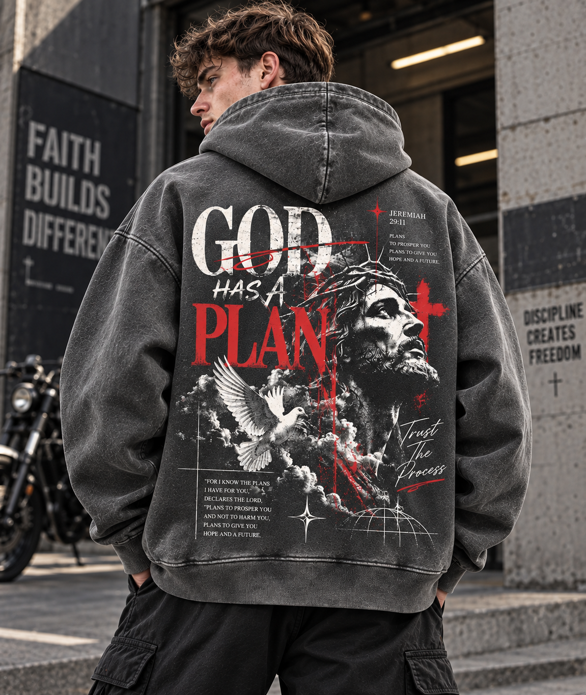 GOD Has A Plan – Faith Streetwear Hoodie