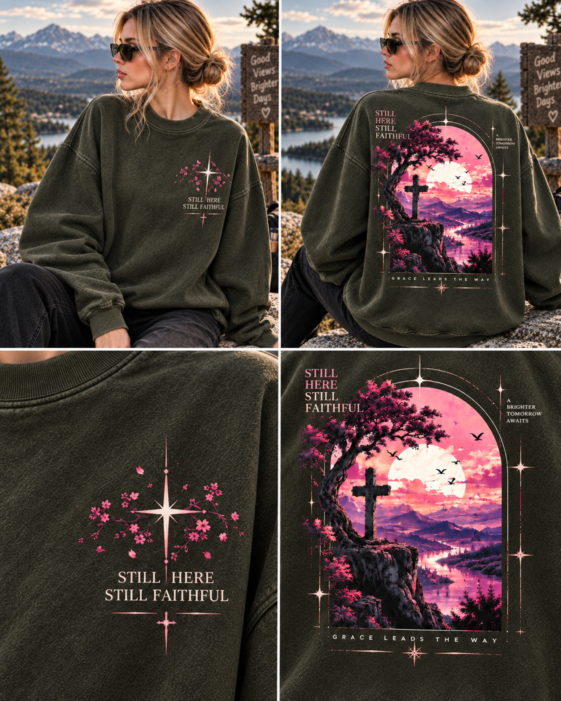 Still Here, Still Faithful – Vintage Faith Sweatshirt