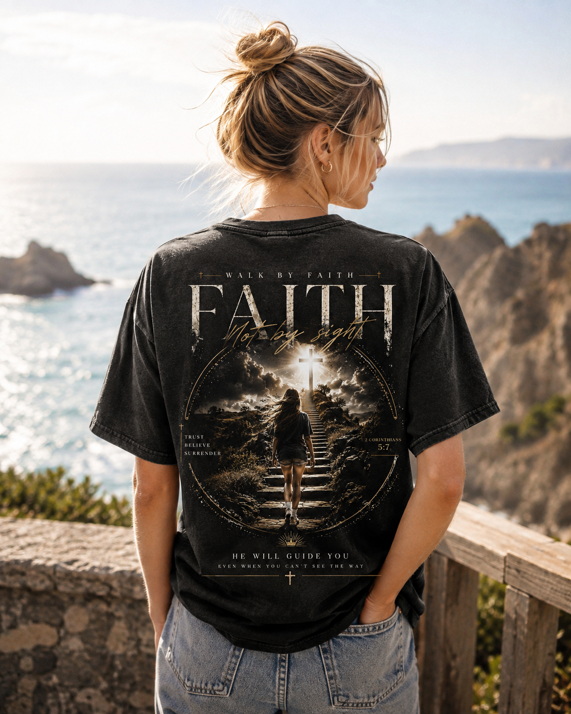 Faith Vintage Graphic T-Shirt – Walk by Faith