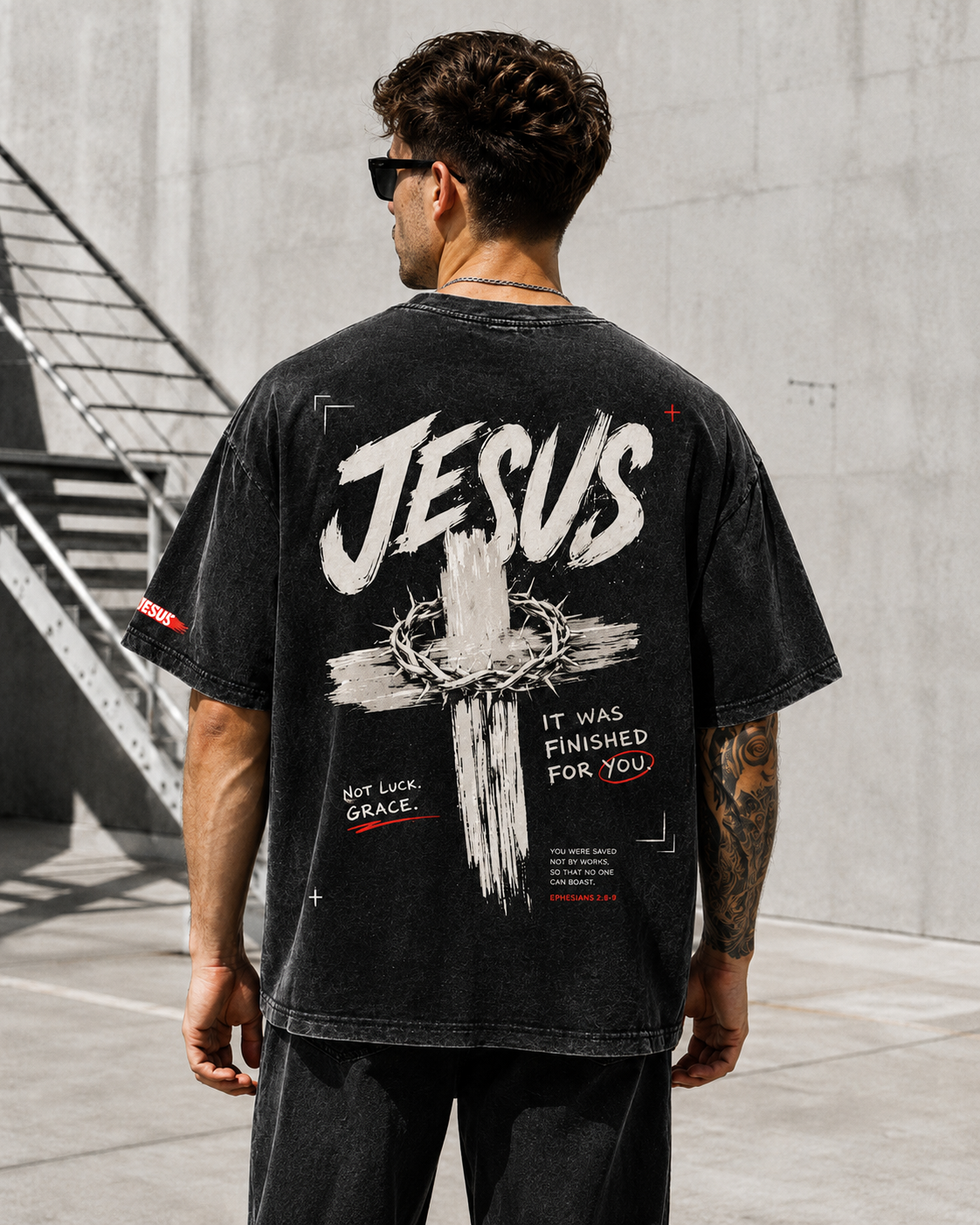 Jesus Cross Vintage Tee
