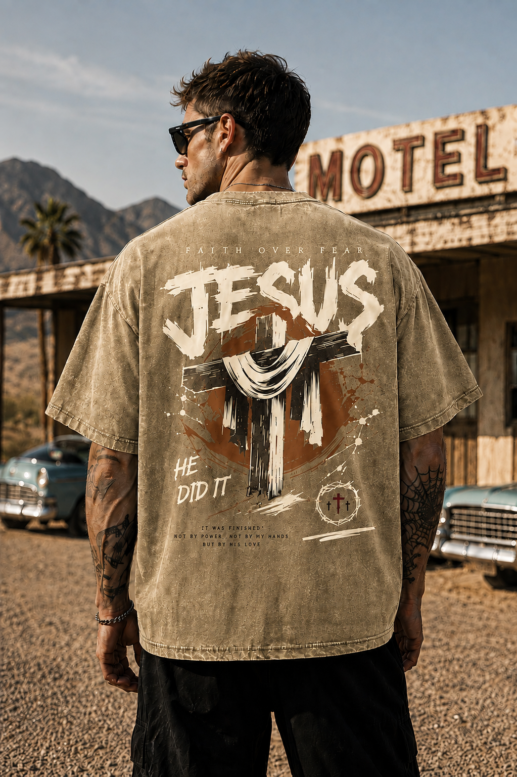 Faith Over Fear Vintage Tee
