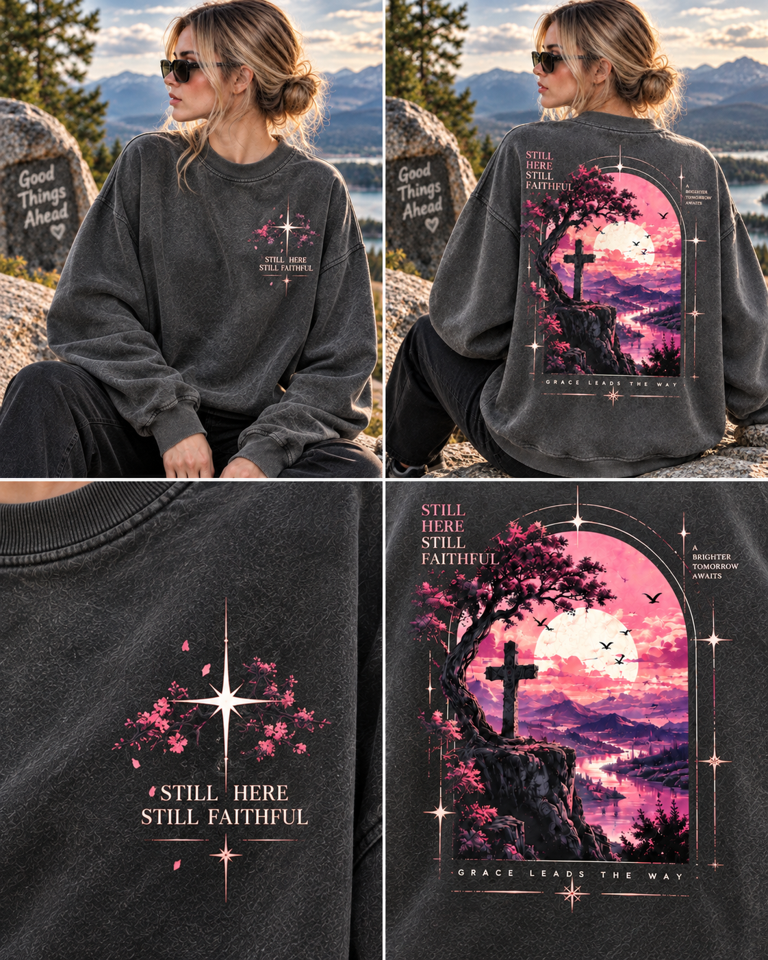 Still Here, Still Faithful – Vintage Faith Sweatshirt