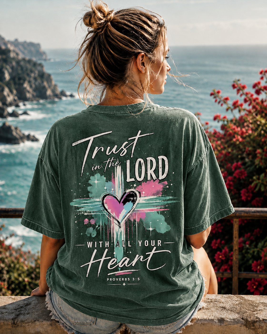 Trust in the LORD Vintage Graphic T-Shirt