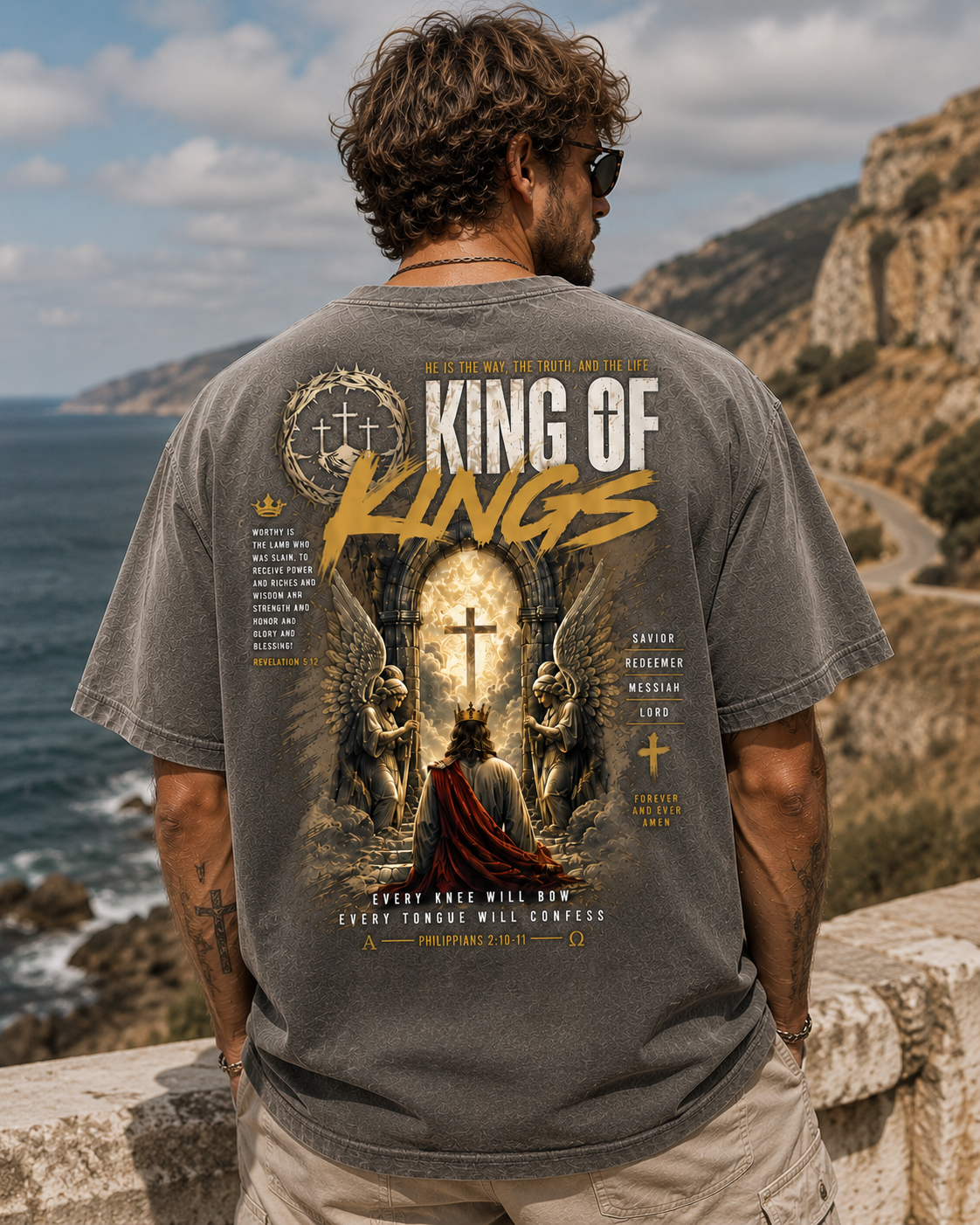 King of Kings Vintage Christian Tee