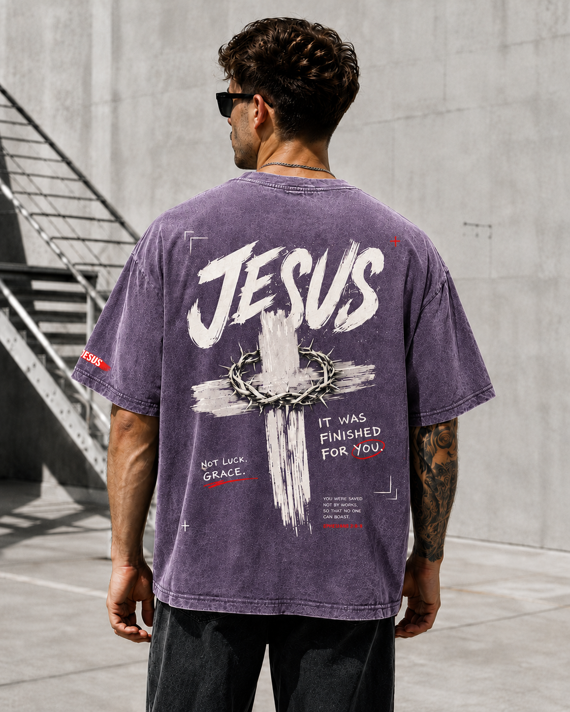 Jesus Cross Vintage Tee