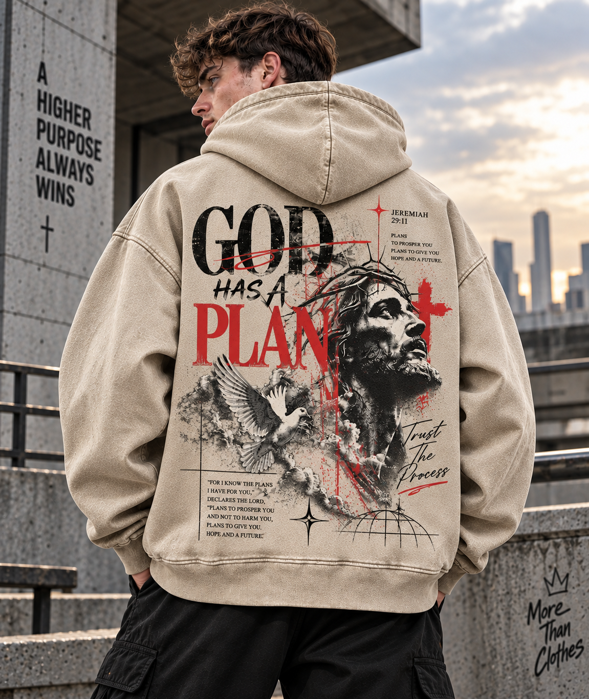 GOD Has A Plan – Faith Streetwear Hoodie