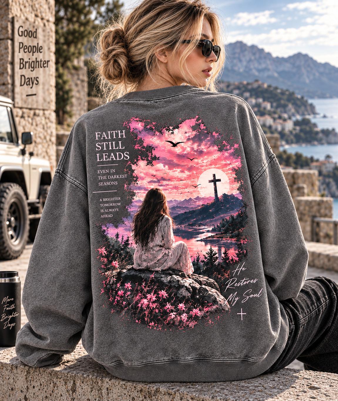 Faith Still Leads – Vintage Faith Sweatshirt