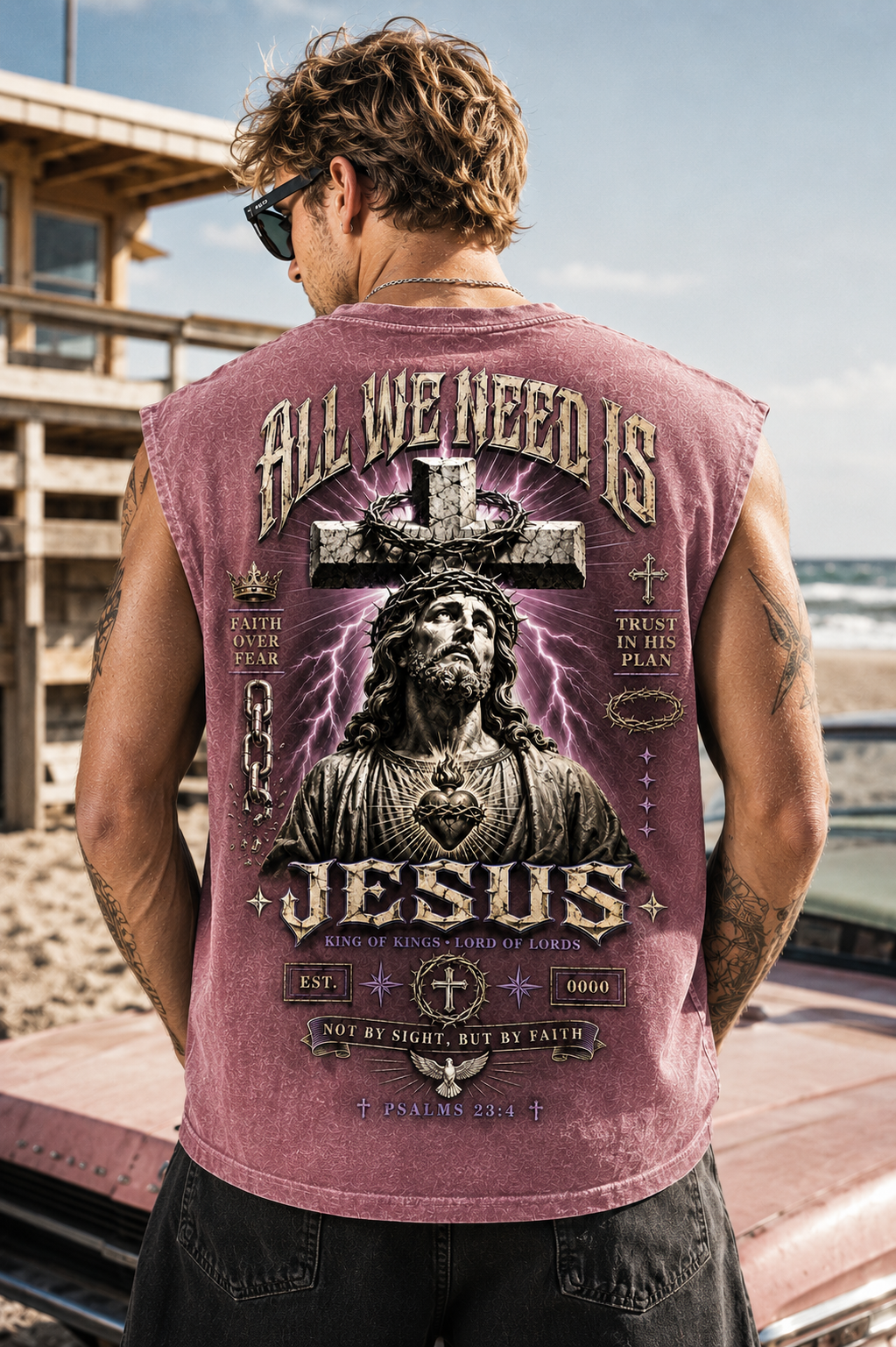 Jesus Faith Vintage Wash Tank