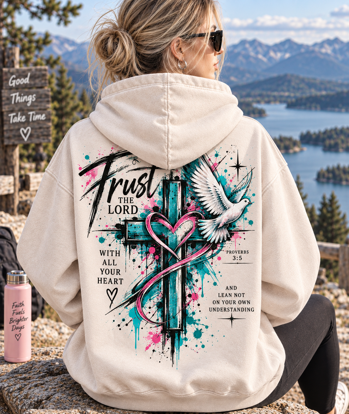 Trust The Lord – Faith & Grace Vintage Hoodie