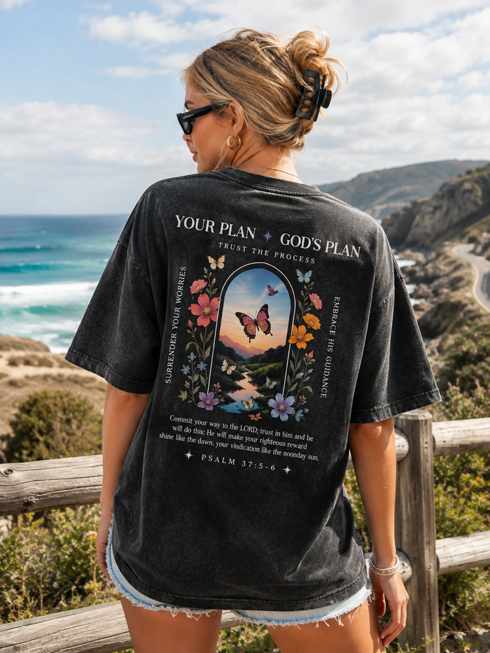 Women’s Trust The Process Vintage Graphic Tee