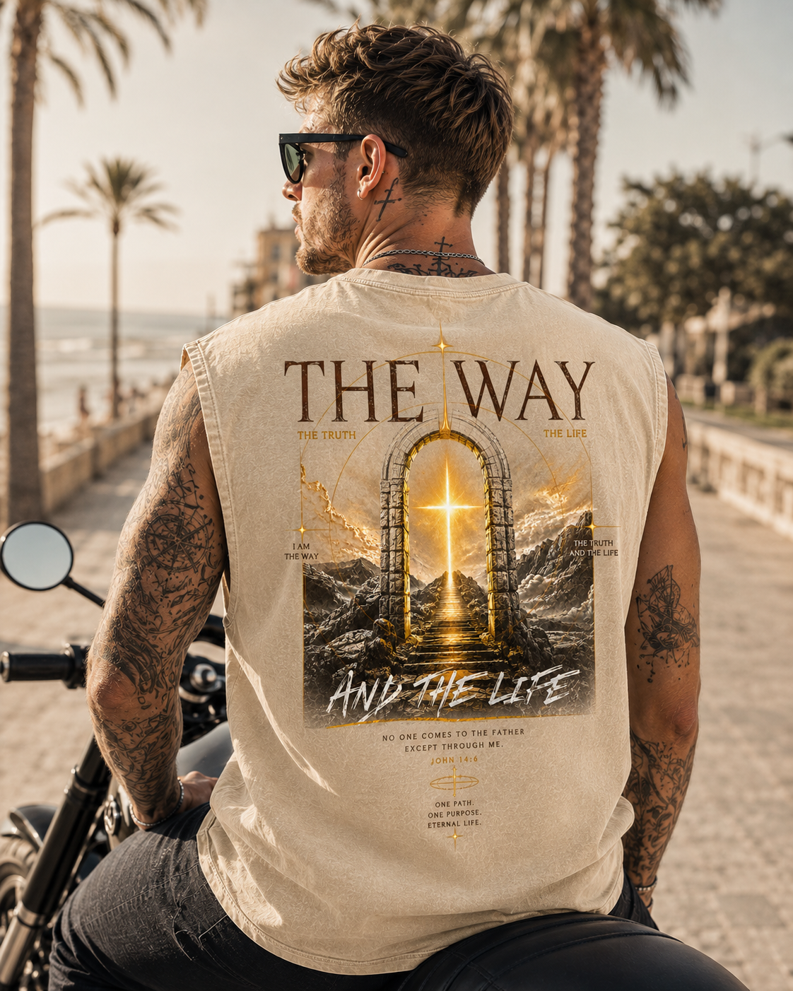 The Way – Vintage Faith Wash Tee