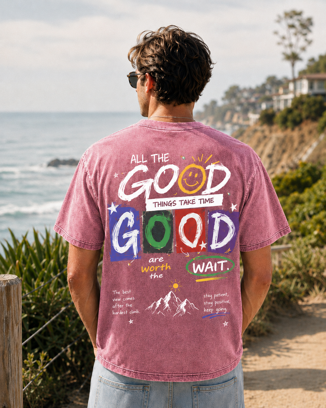 Good Things Take Time – Vintage Graphic T-Shirt