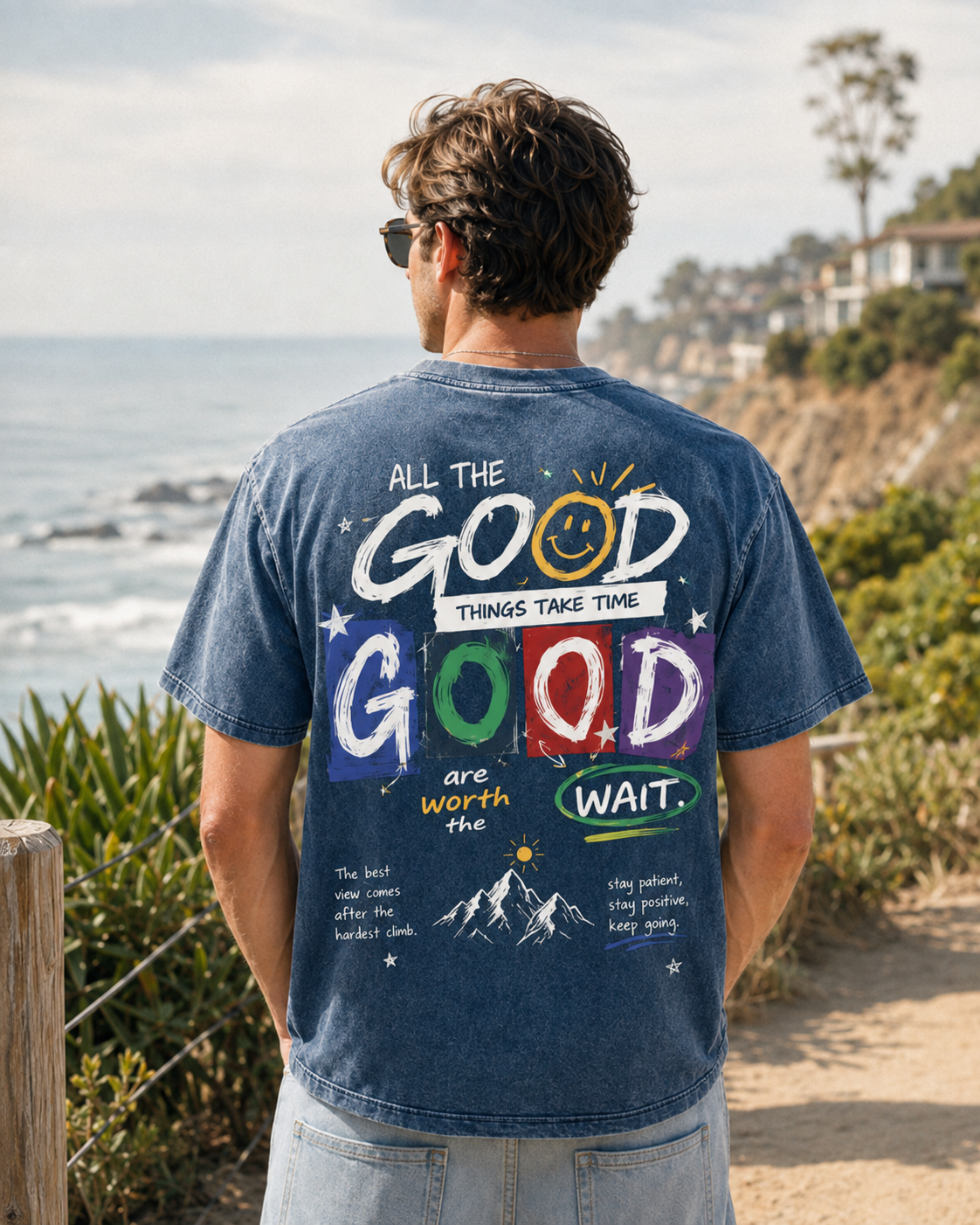 Good Things Take Time – Vintage Graphic T-Shirt