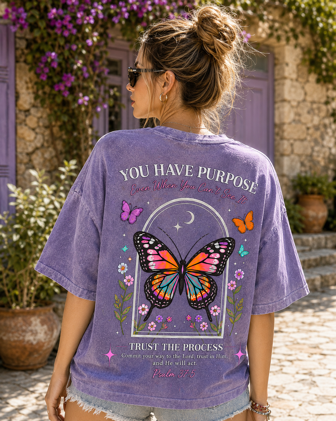 Purpose Butterfly Vintage Tee
