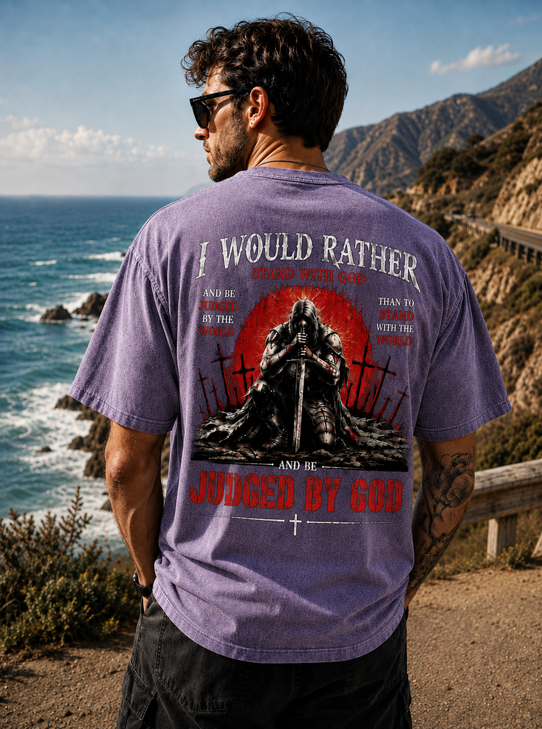 Judged by God – Vintage Graphic Tee