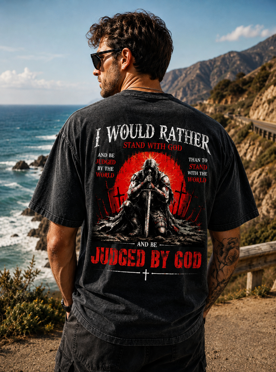 Judged by God – Vintage Graphic Tee