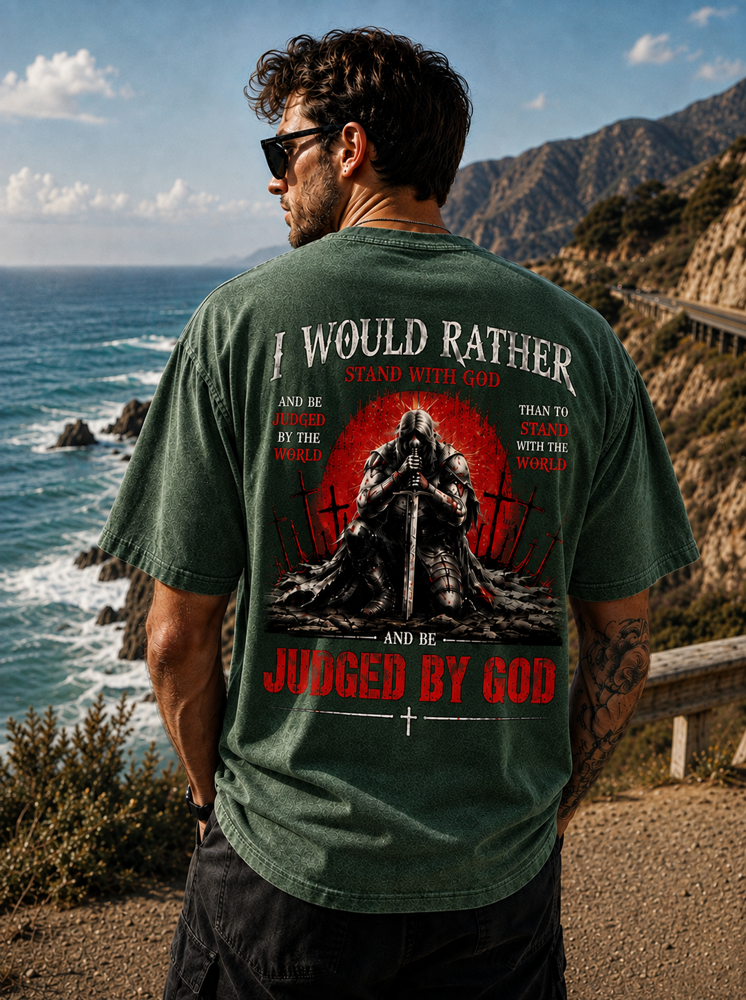 Judged by God – Vintage Graphic Tee