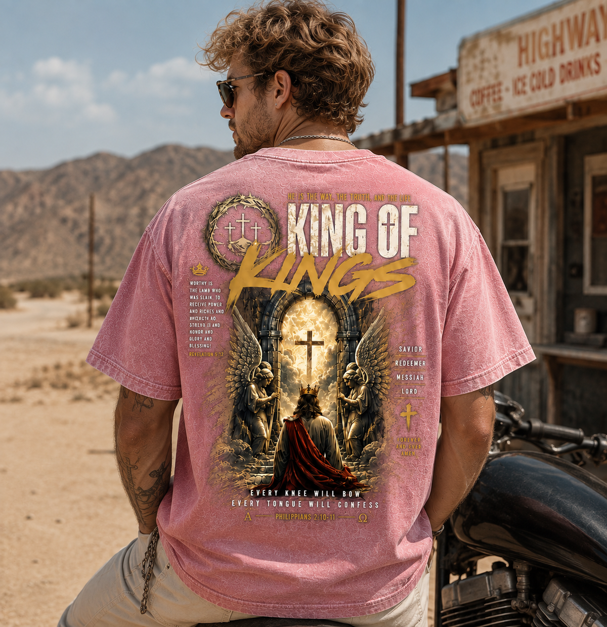 King of Kings Vintage Christian Tee