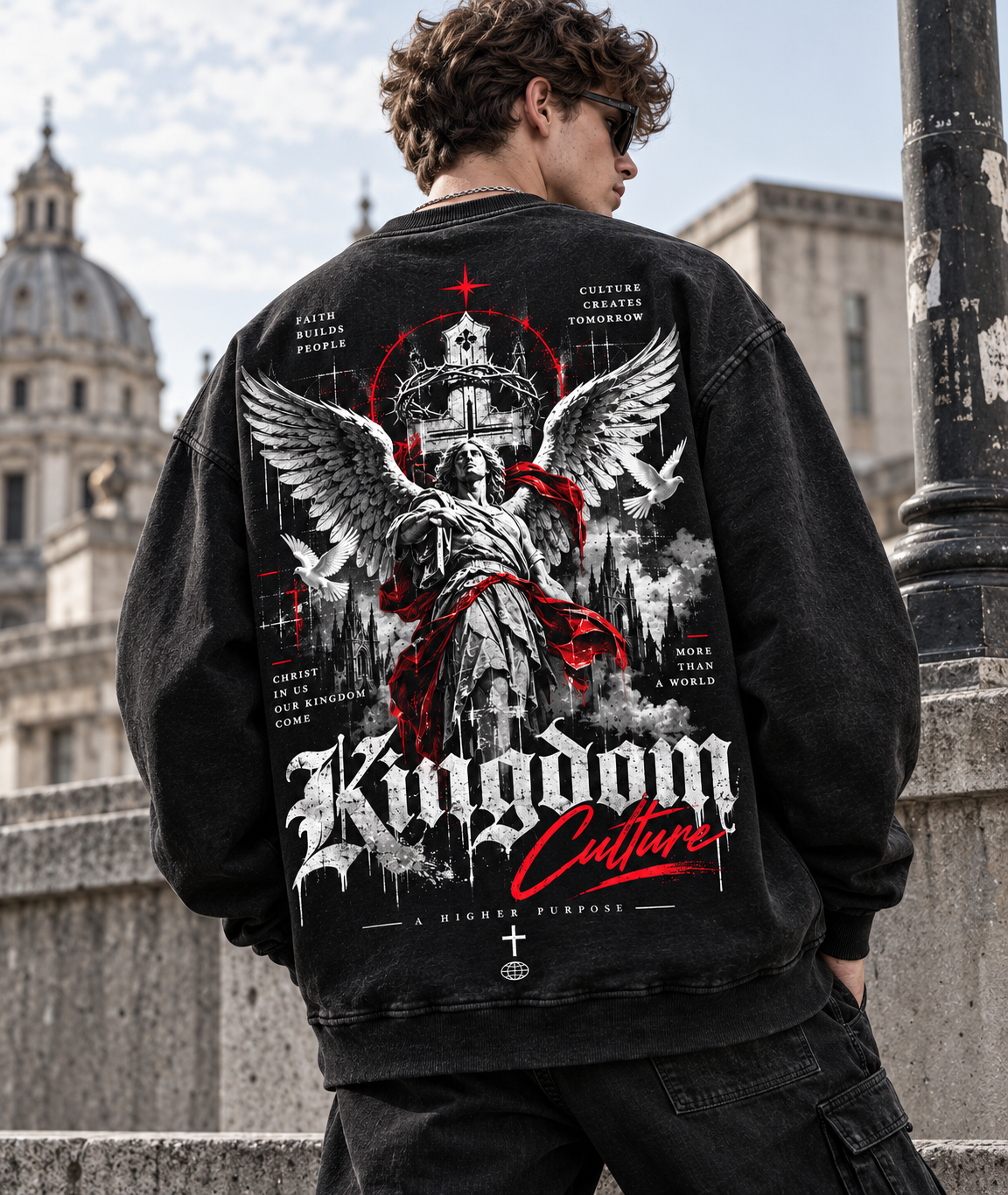Kingdom Culture Vintage Wash Sweatshirt