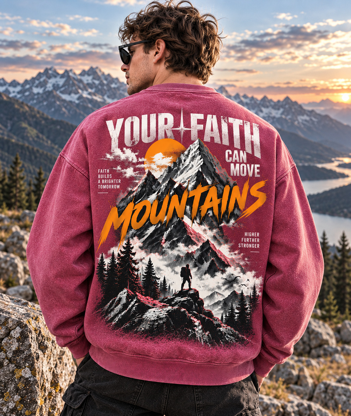 Faith Moves Mountains Sweatshirt