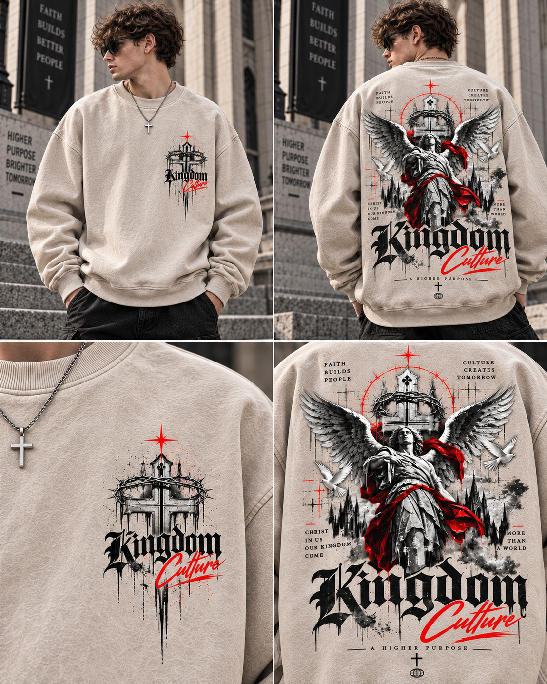 Kingdom Culture Vintage Wash Sweatshirt