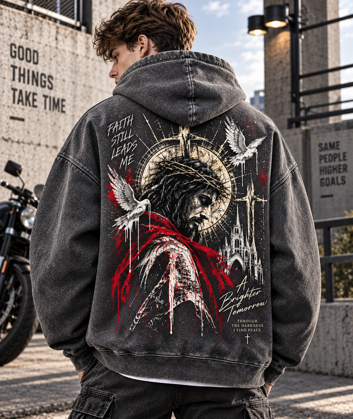 Faith Still Leads Me – A Brighter Tomorrow Hoodie