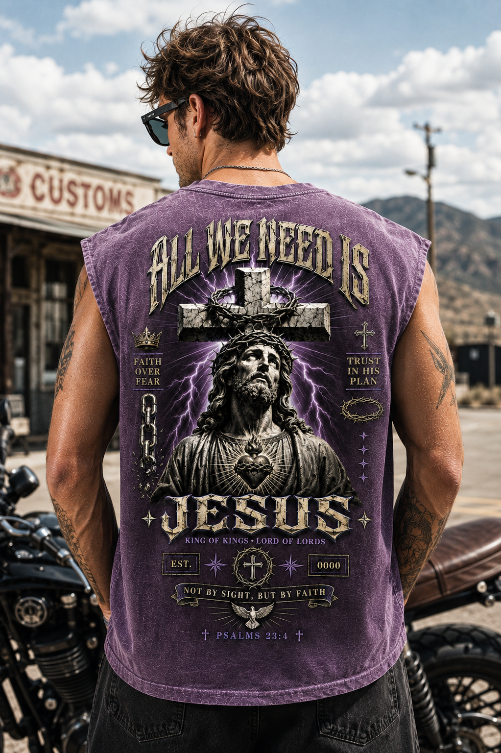 Jesus Faith Vintage Wash Tank