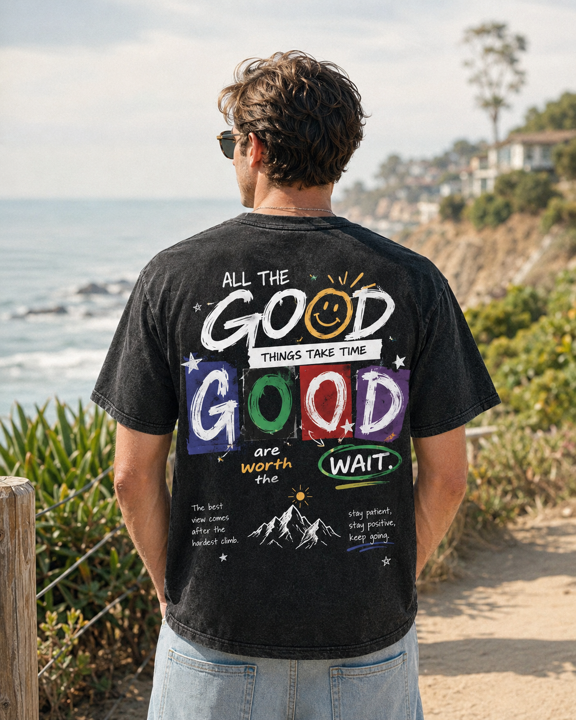 Good Things Take Time – Vintage Graphic T-Shirt