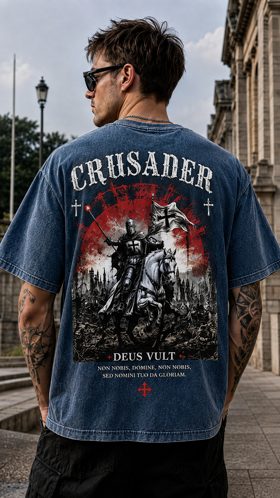 Armor of Christ Vintage Graphic T-Shirt