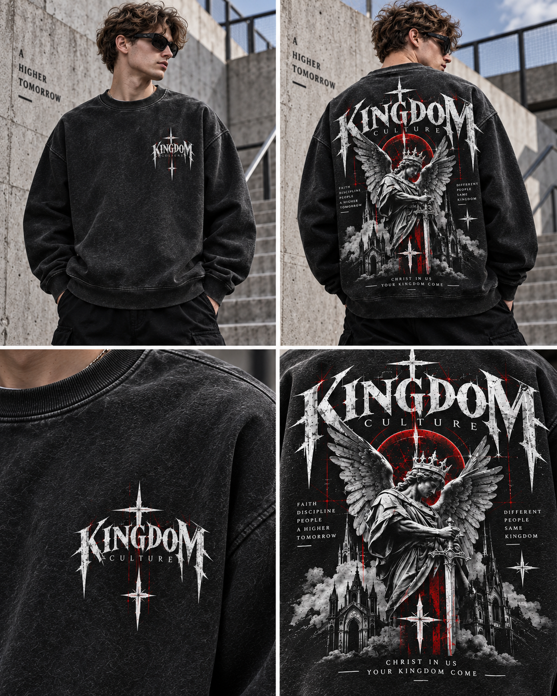 Kingdom Culture Washed Sweatshirt