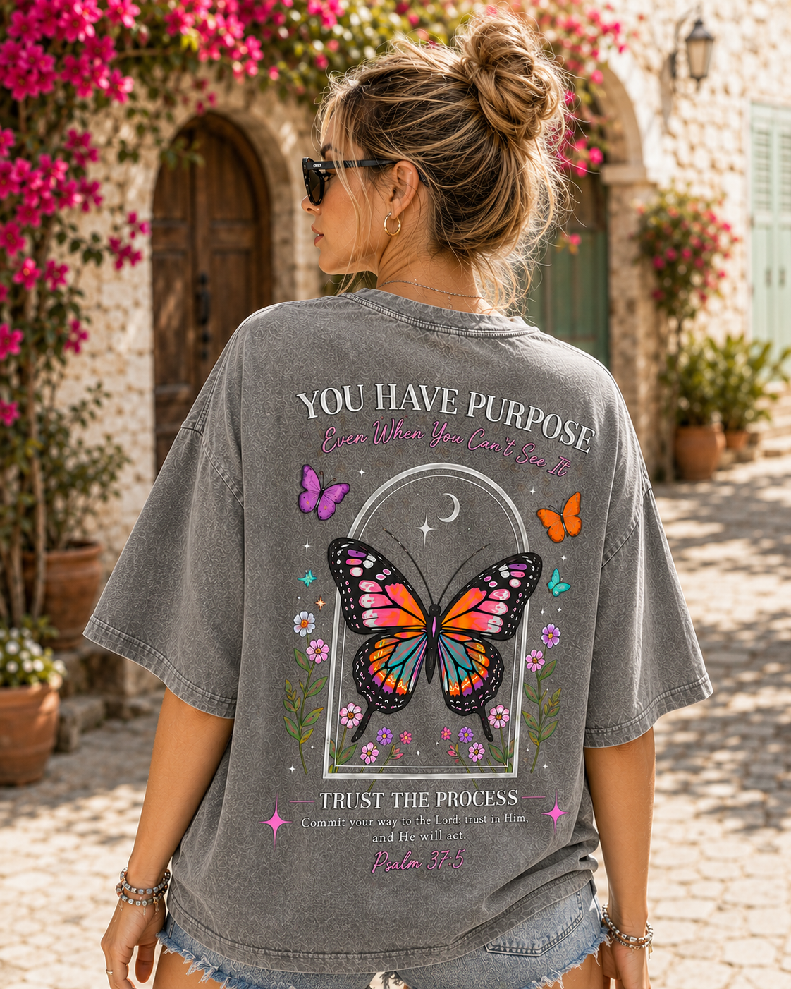 Purpose Butterfly Vintage Tee