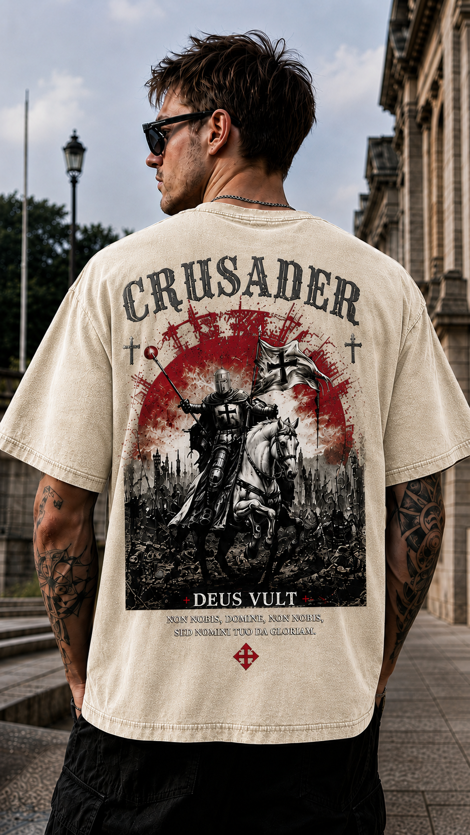 Armor of Christ Vintage Graphic T-Shirt