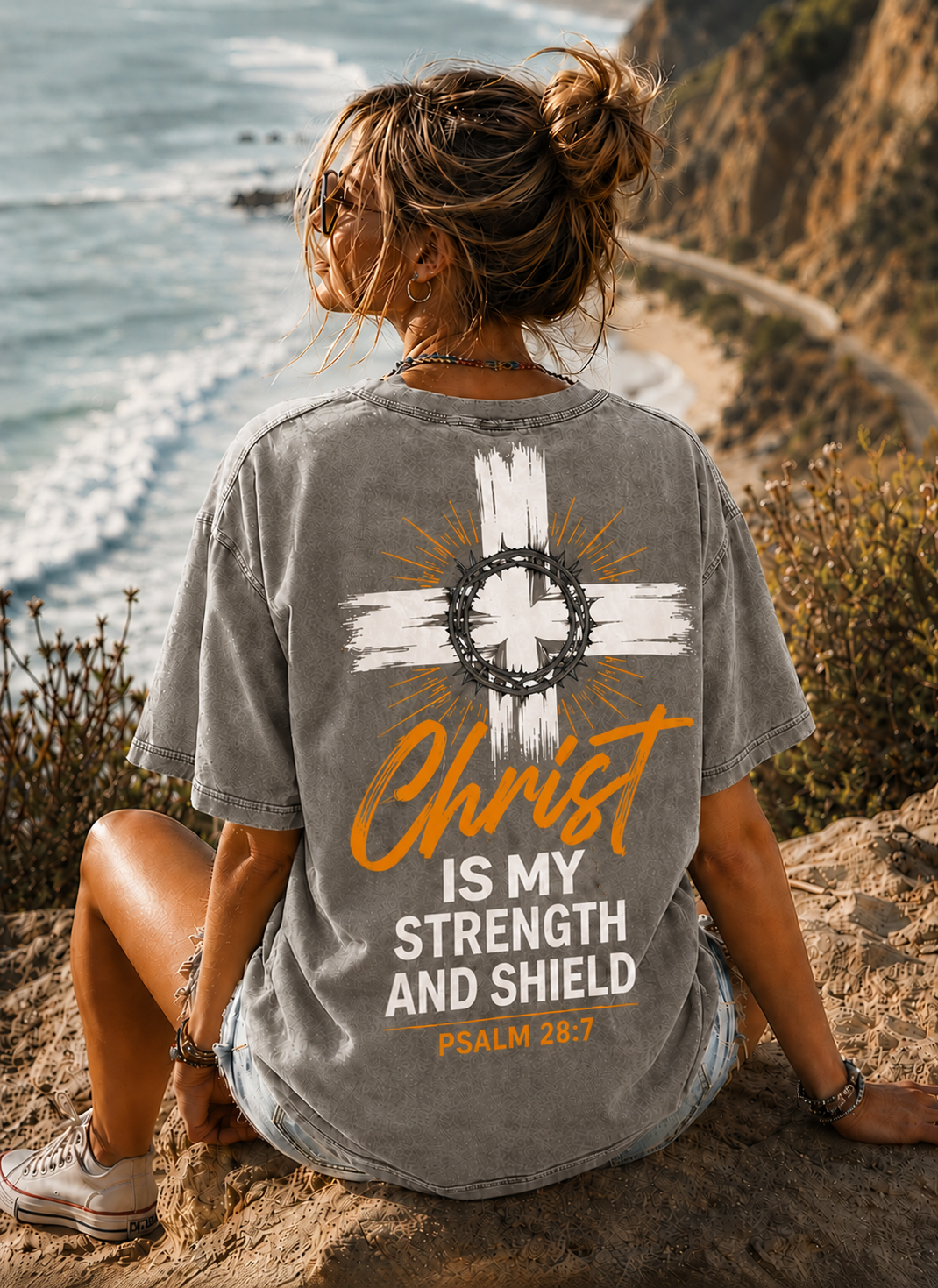 Christ Is My Strength & Shield Tee