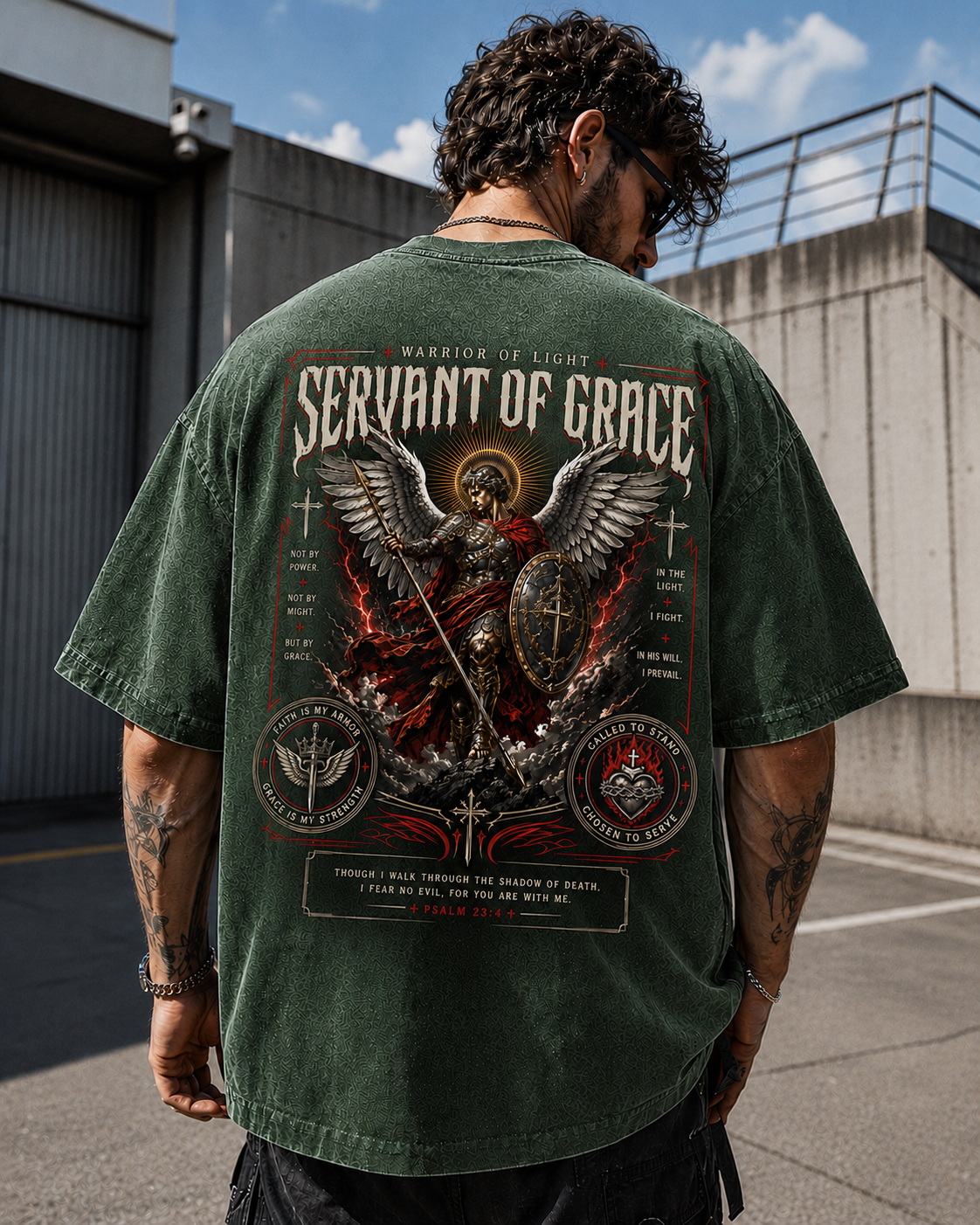 Warrior of Light Vintage Oversized Tee