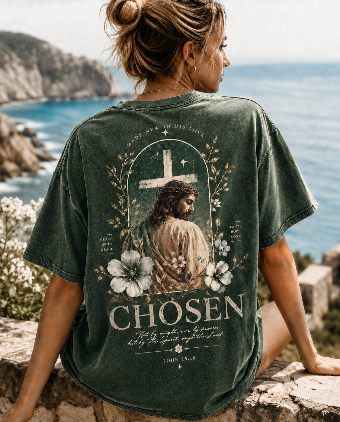 CHOSEN Jesus Vintage Wash T-Shirt
