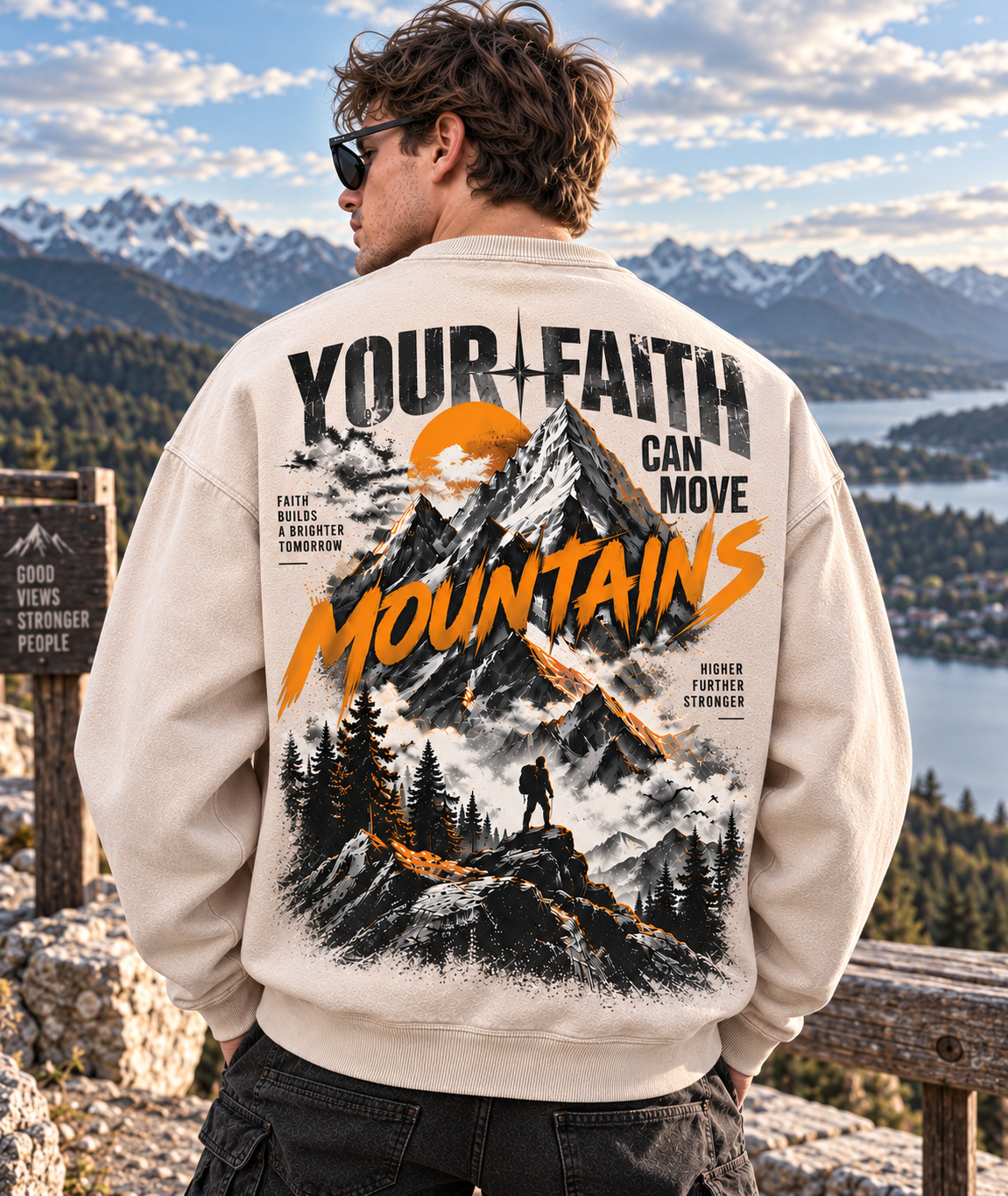 Faith Moves Mountains Sweatshirt