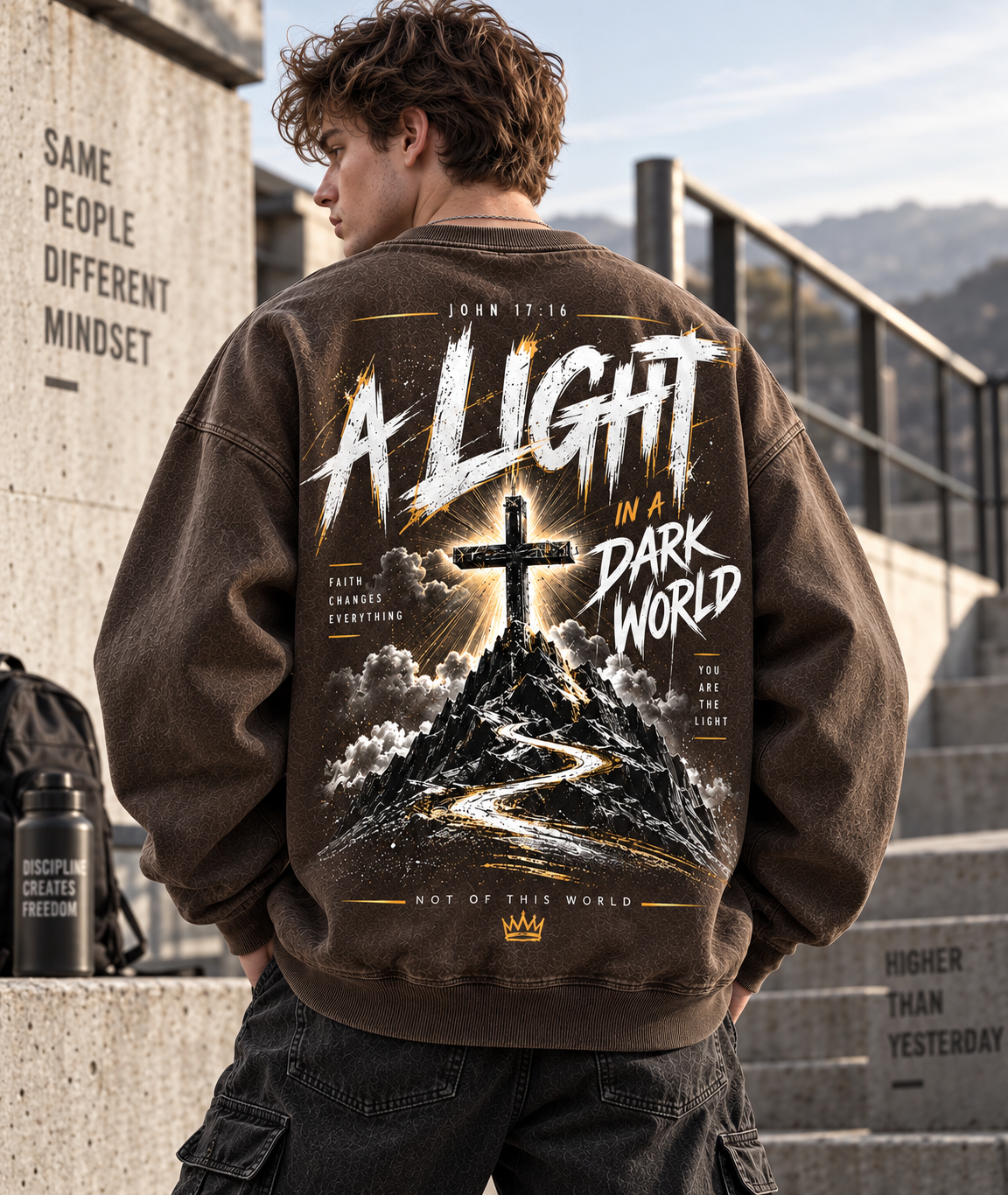 A Light Faith Vintage Sweatshirt