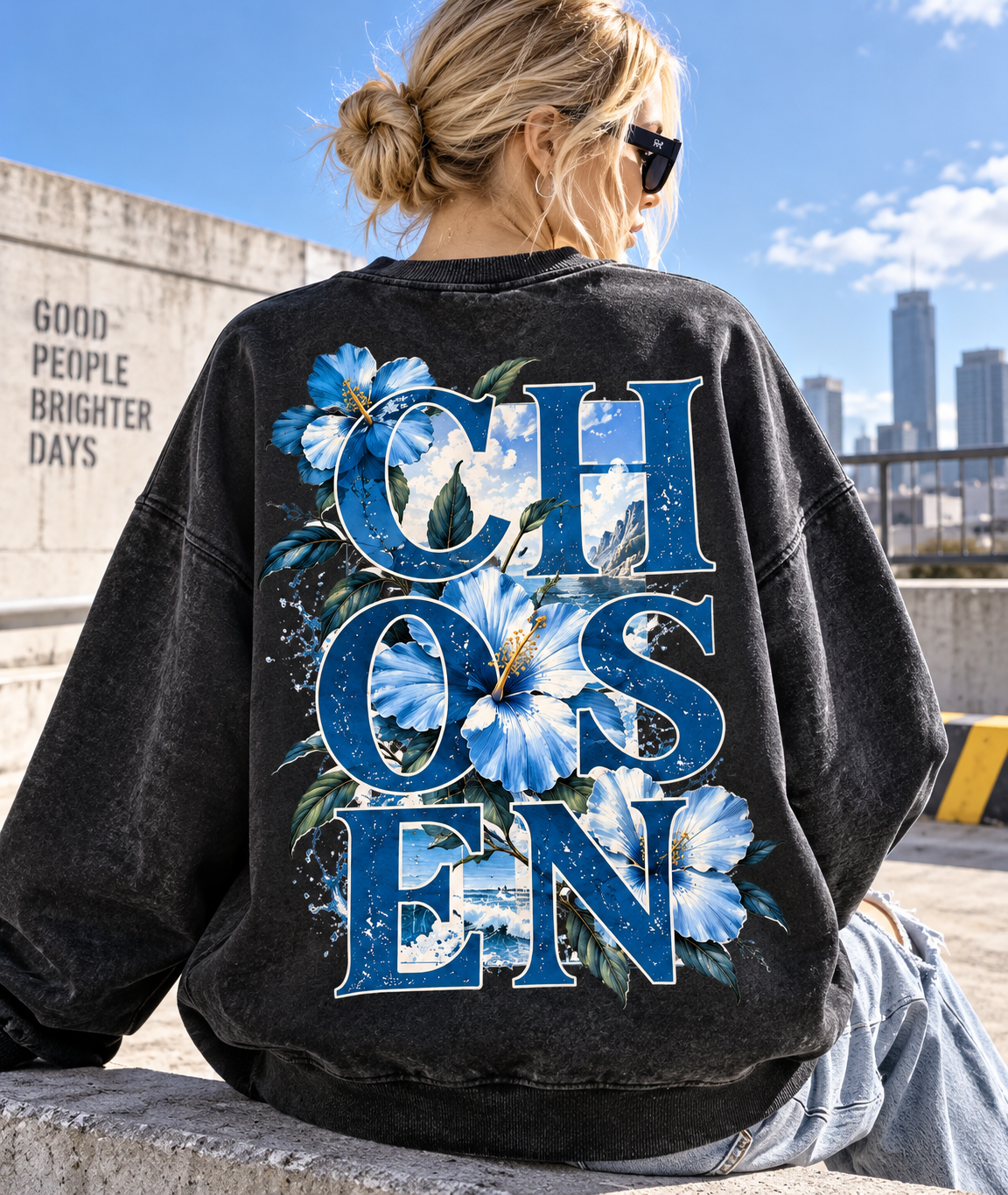 CHOSEN Floral Vintage Sweatshirt 🌺