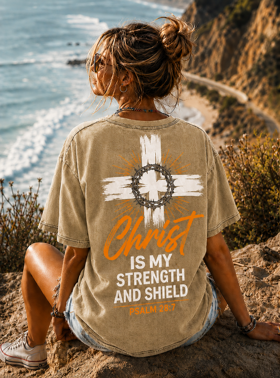 Christ Is My Strength & Shield Tee