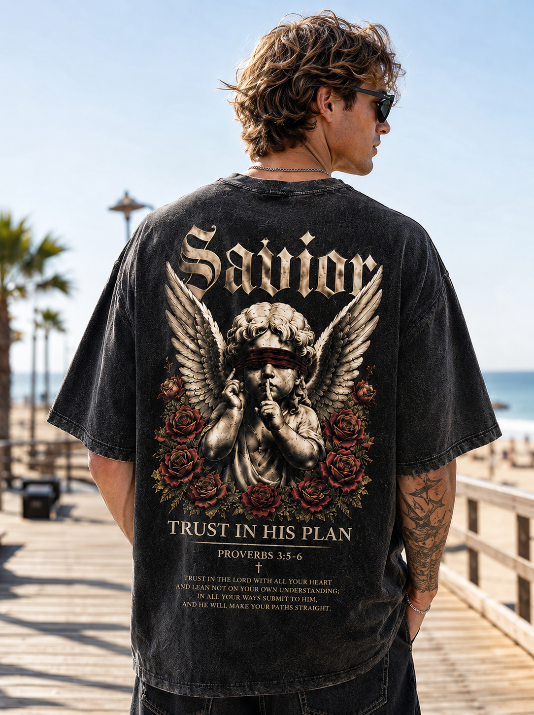 Savior – Vintage Olive Tee