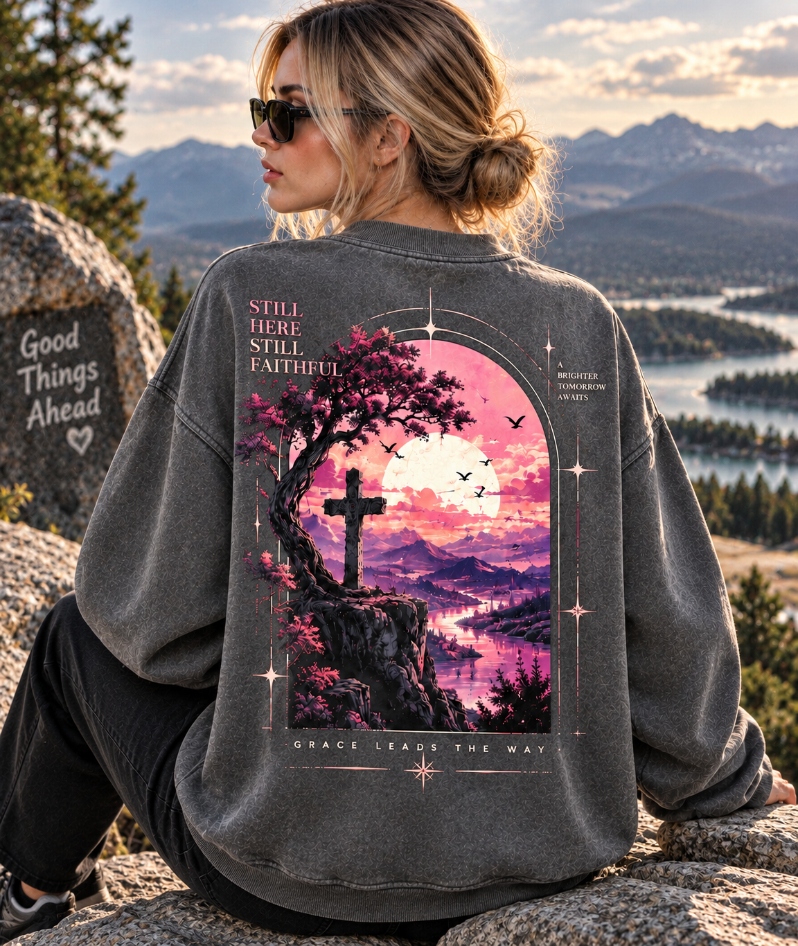 Still Here, Still Faithful – Vintage Faith Sweatshirt