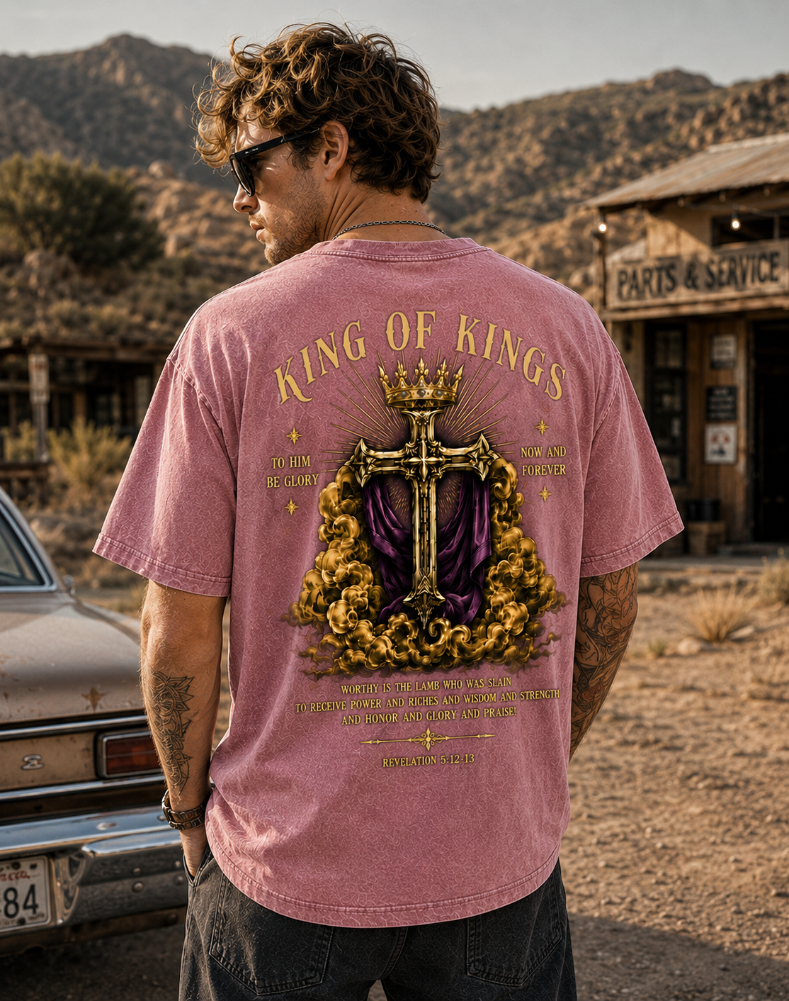 King of Kings Vintage Washed Tee