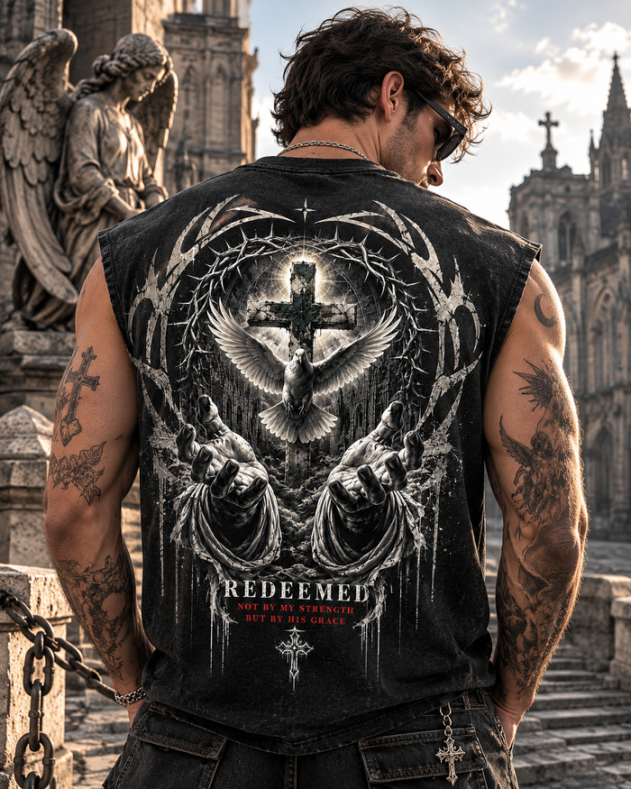Redeemed Gothic Muscle Tee
