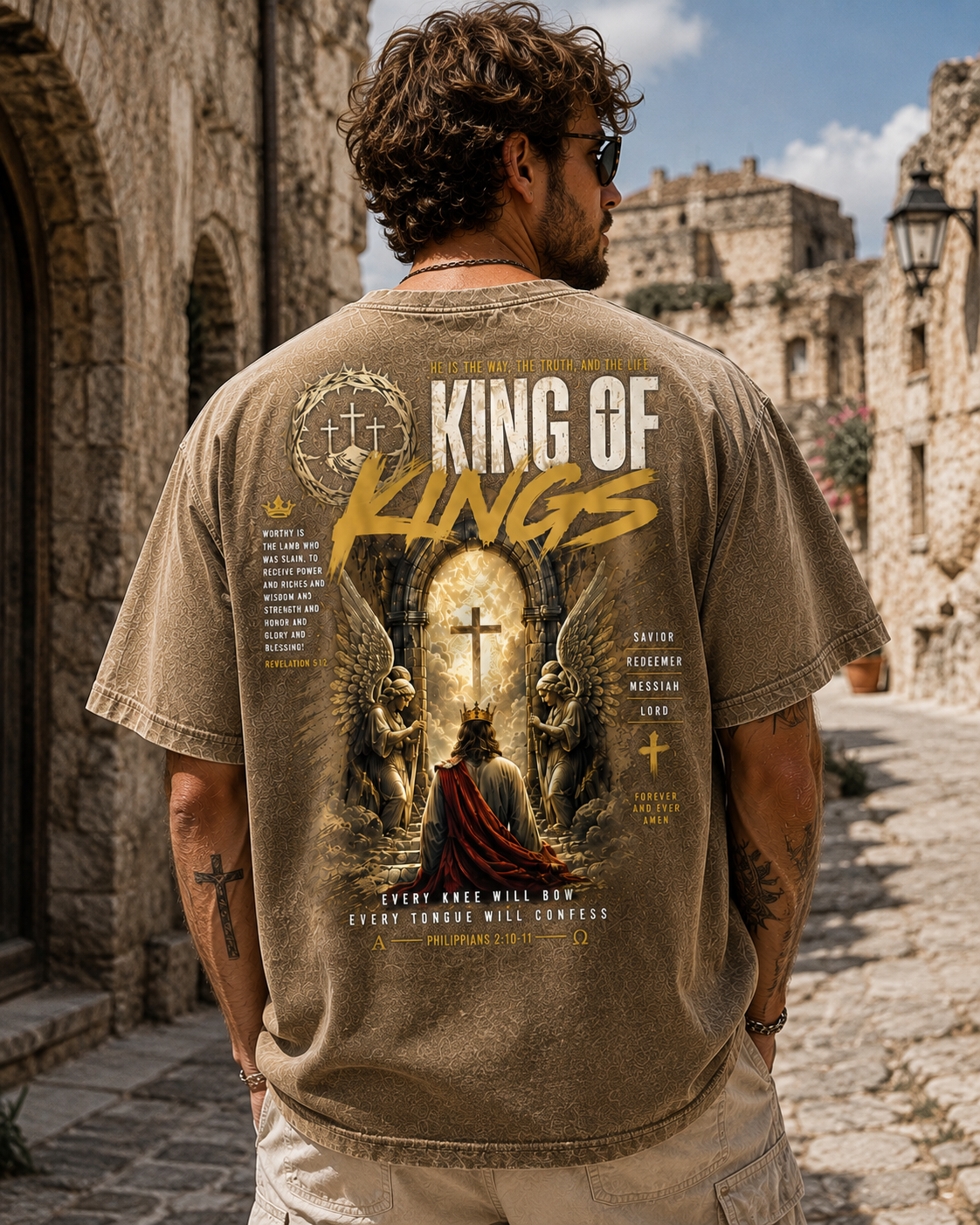 King of Kings Vintage Christian Tee