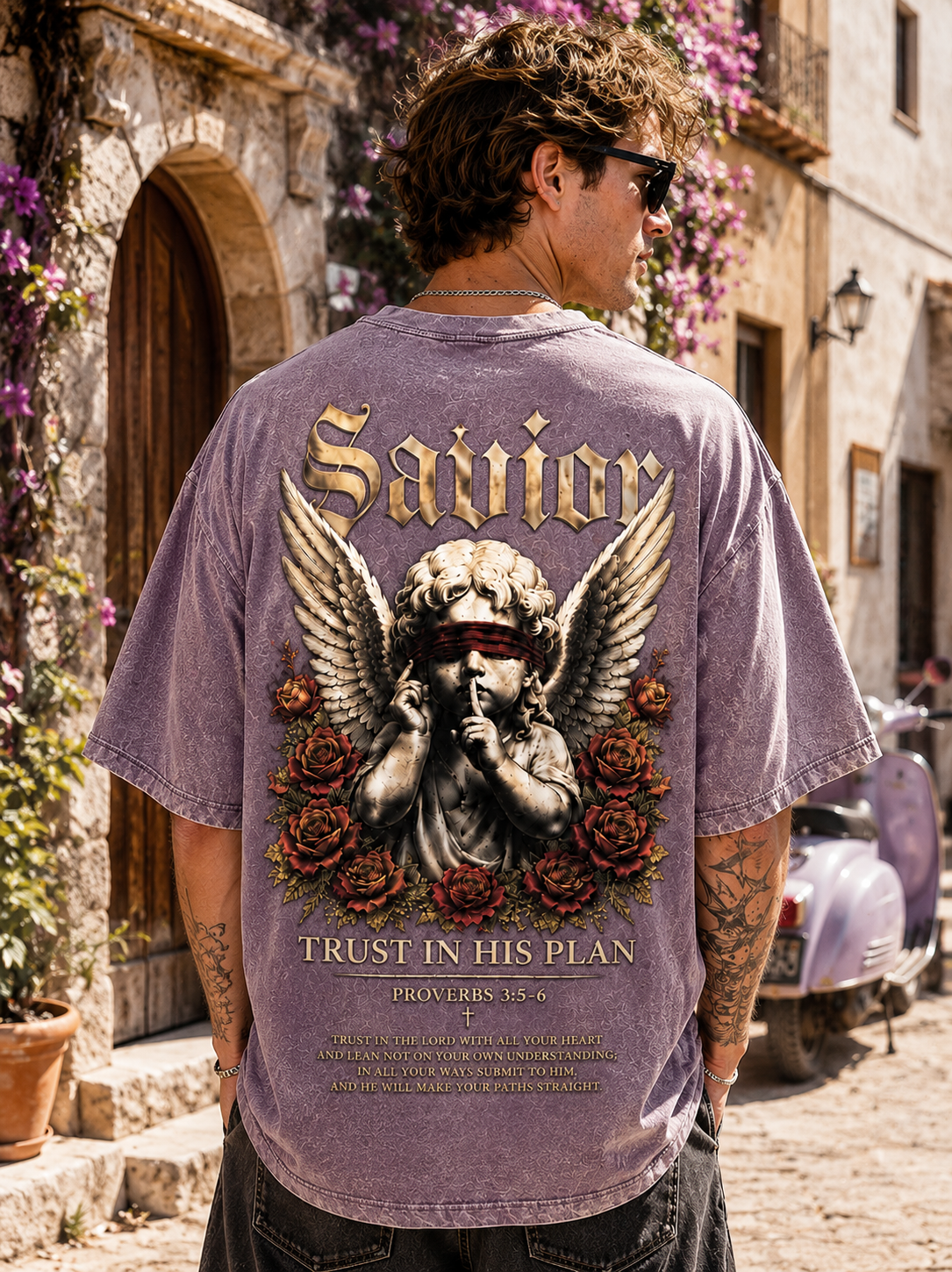 Savior – Vintage Olive Tee