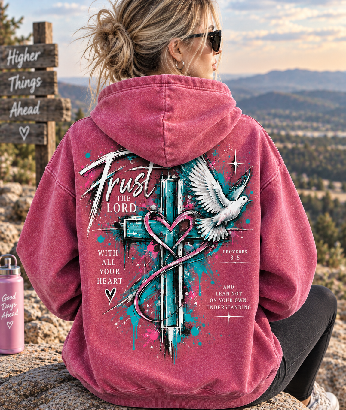 Trust The Lord – Faith & Grace Vintage Hoodie