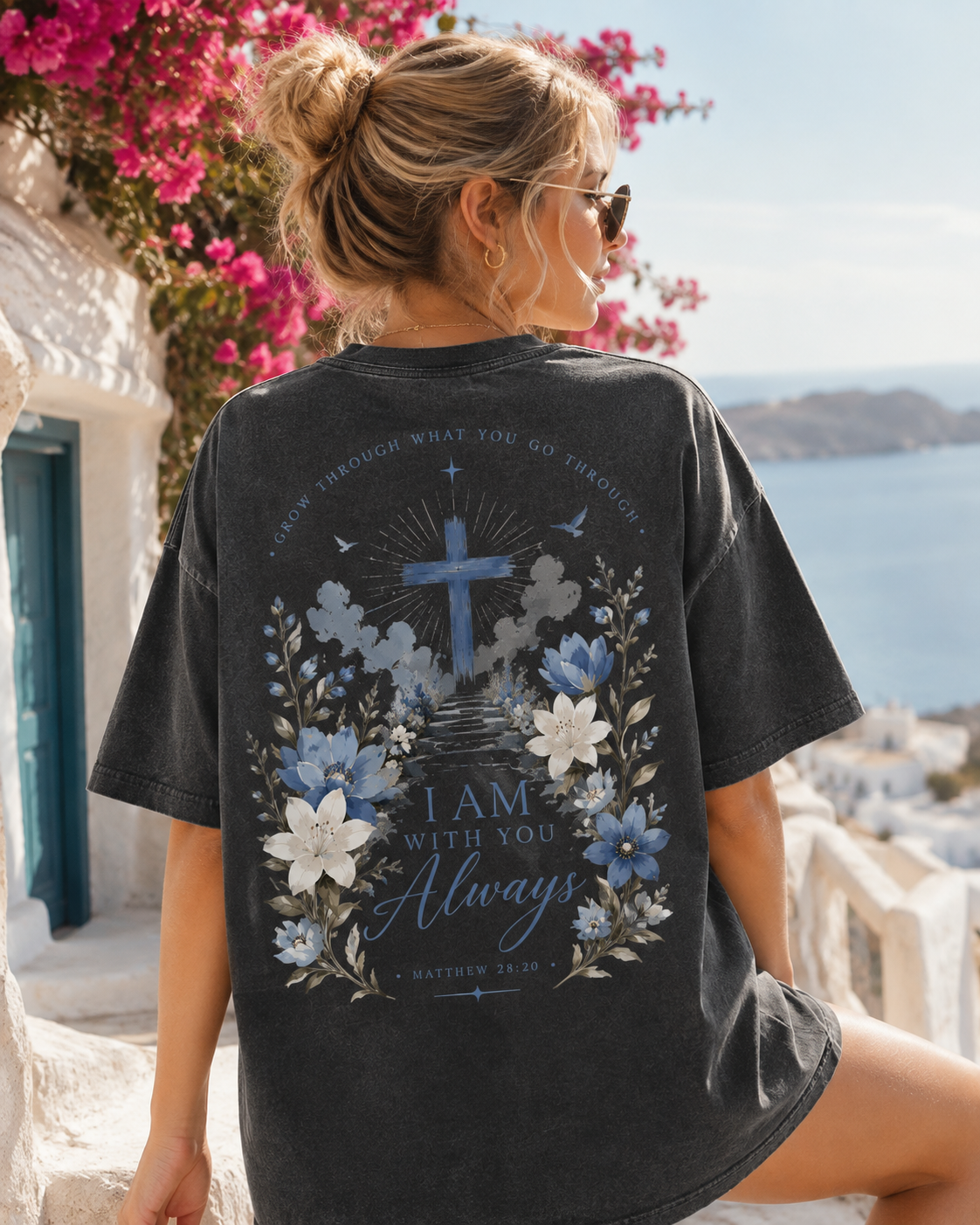 Faith Over Fear – Vintage Christian Graphic Tee