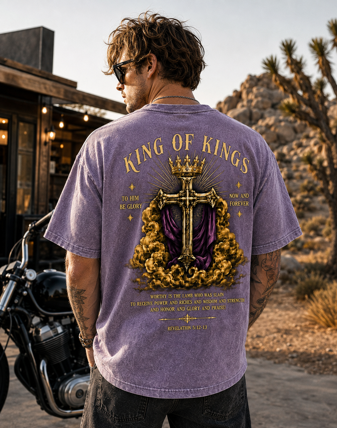 King of Kings Vintage Washed Tee