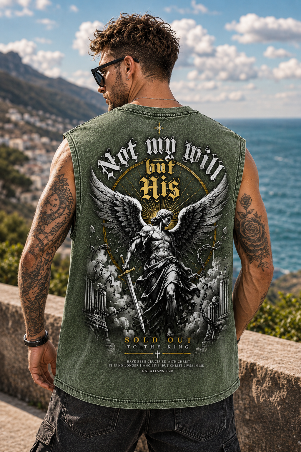 Not My Will Washed Tee – Sold Out to the King