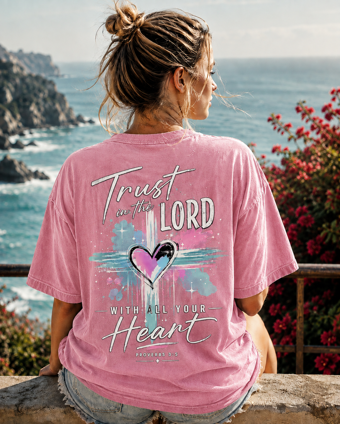 Trust in the LORD Vintage Graphic T-Shirt